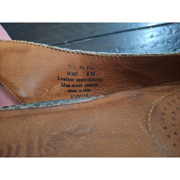 EUC Gentle Souls "Its So Fun" Meatllic Snakeprint Leather Flat Sandal/Sz. 8M - Picture 10 of 10